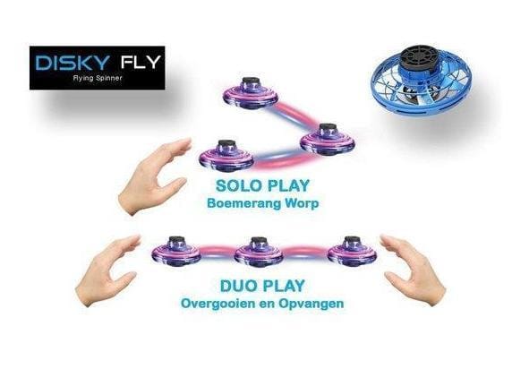 Gear2Play Disky Fly Flying Spinner RC Voertuigen