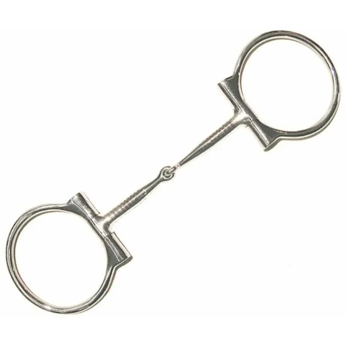 2-rings trensbit met koper ingesneden zacht ijzer Brad Ren's
