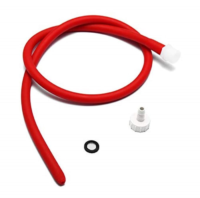 Store_7 - Enema Buis - Silicone Nozzle - Veilig en flexibel - Rood