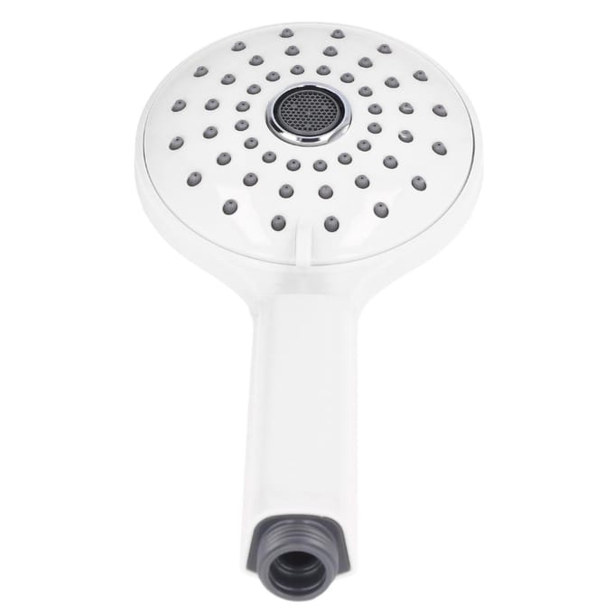 Drukdouchekop ABS Handheld Twee standen Hogedrukdouchesproeier Voorkomt spatten wit