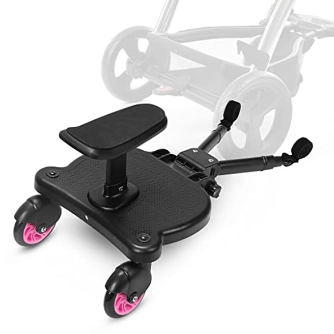 Kiddy Board met Zitje voor Kinderwagens - Stabiel en Universeel