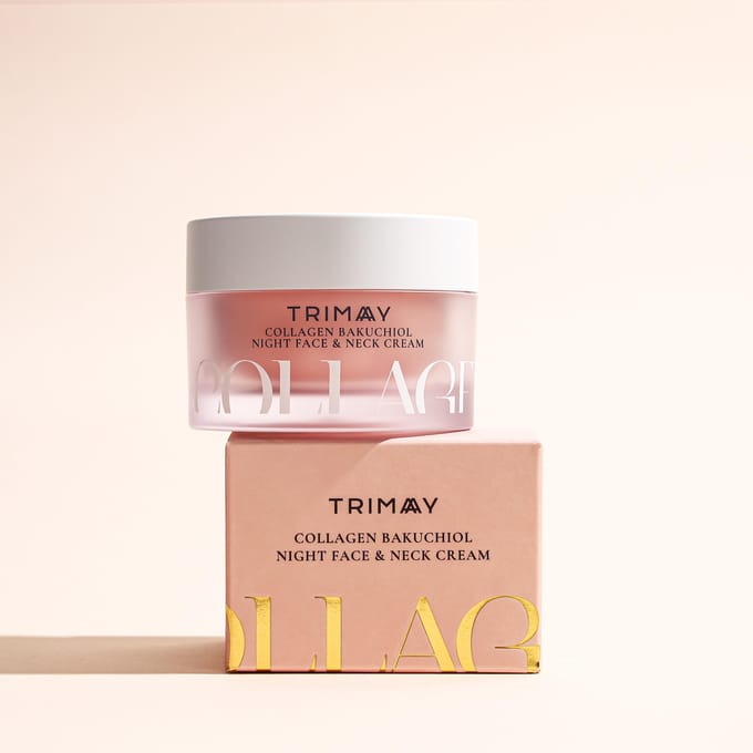 Trimay Collagène Bakuchiol Crème de Nuit Visage & Cou white