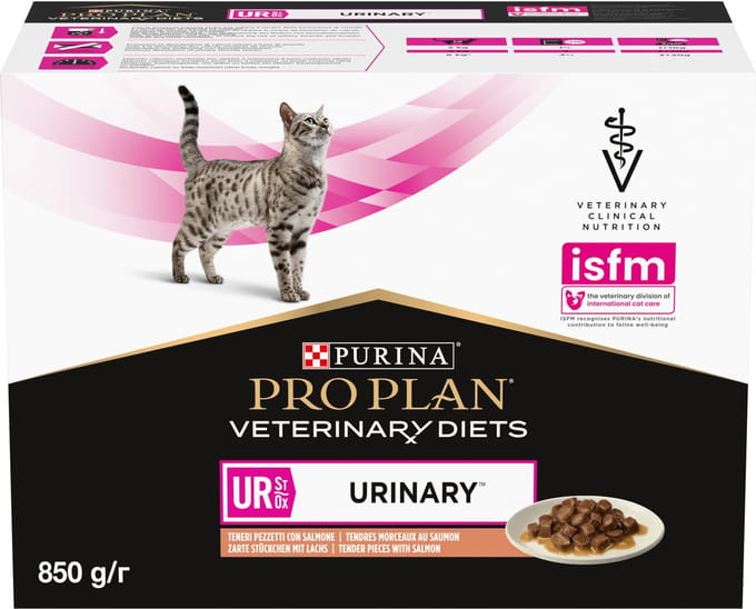 Purina Pro Plan VD UR Urinary Kat Pouch Zalm - 20 x 85 g