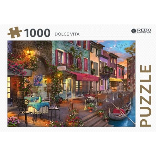 Rebo Productions Legpuzzel Dolce Vita Karton 1000 Stukjes