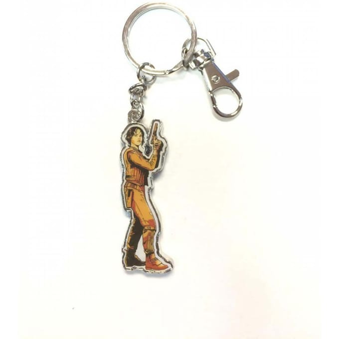 Star Wars Keychain Sgt Jyn Erso Metal Rogue One