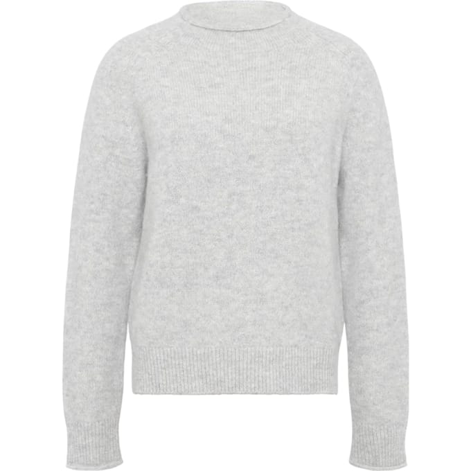 Boss Fesperanasy-sweatshirt voor dames (Lichtgrijs)