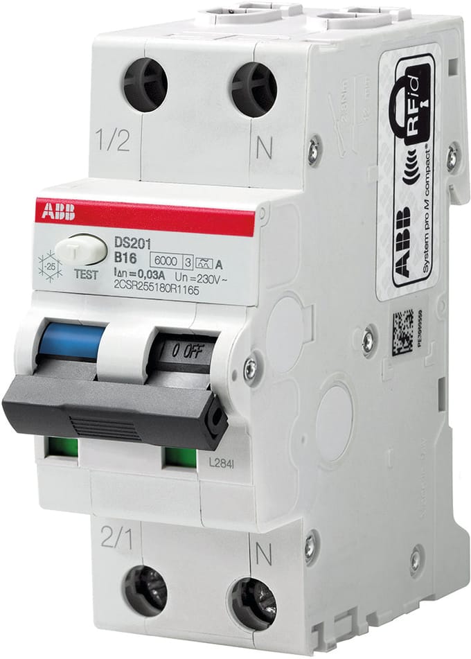 ABB System pro M Compacte Aardlekschakelaar - 2CSR255180R1104 - E2QR8