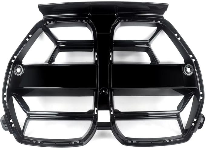 Gloss Black CSL Stijl Niergrille - ABS - Auto accessoires - Voor BMW G80 M3/G82 G83 M4 (2020+)