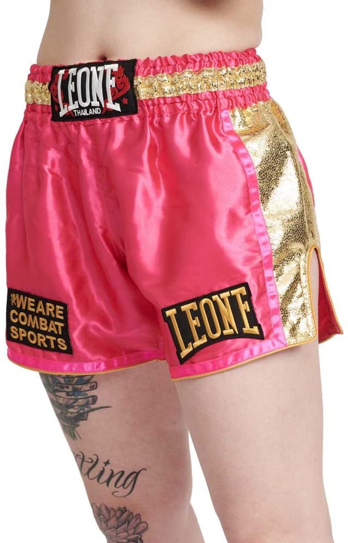 Leone1947 Khao Lak Thaiboksbroekjes Roze XL Man