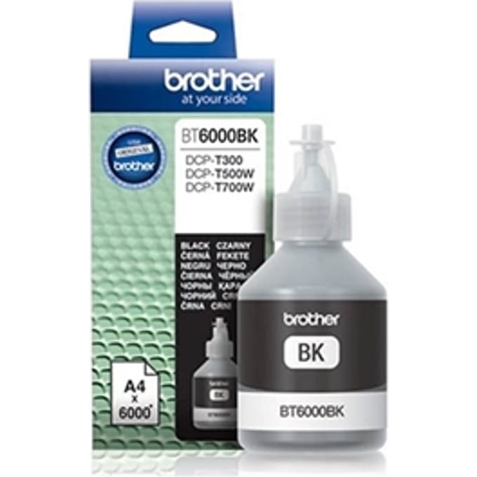 Brother BT6000BK inktcartridge zwart (origineel)