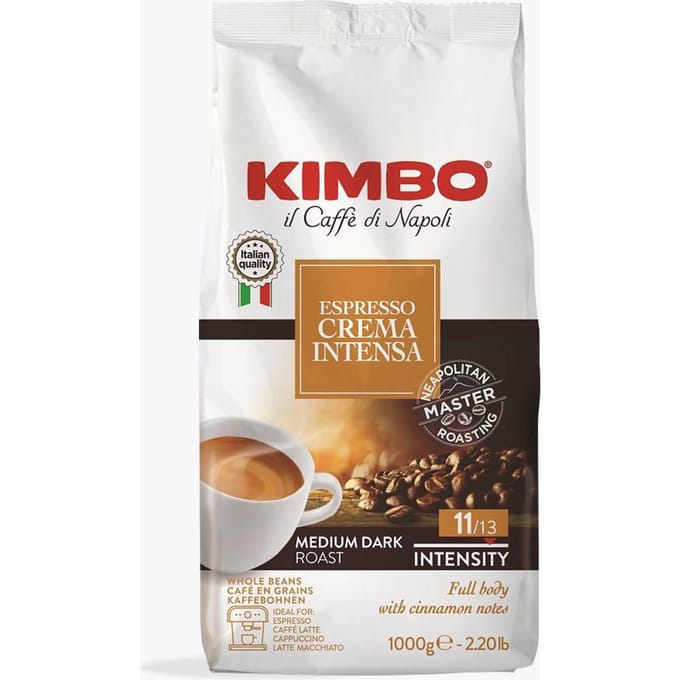 Kimbo Espresso Crema Intensa - koffiebonen - 1 kilo
