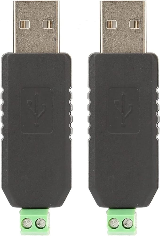 USB Converter Adapter - 2 Stuks voor Windows 8/7, Linux, XP, Vista - USB A Module voor Snelle Gegevensoverdracht en Compatibiliteit