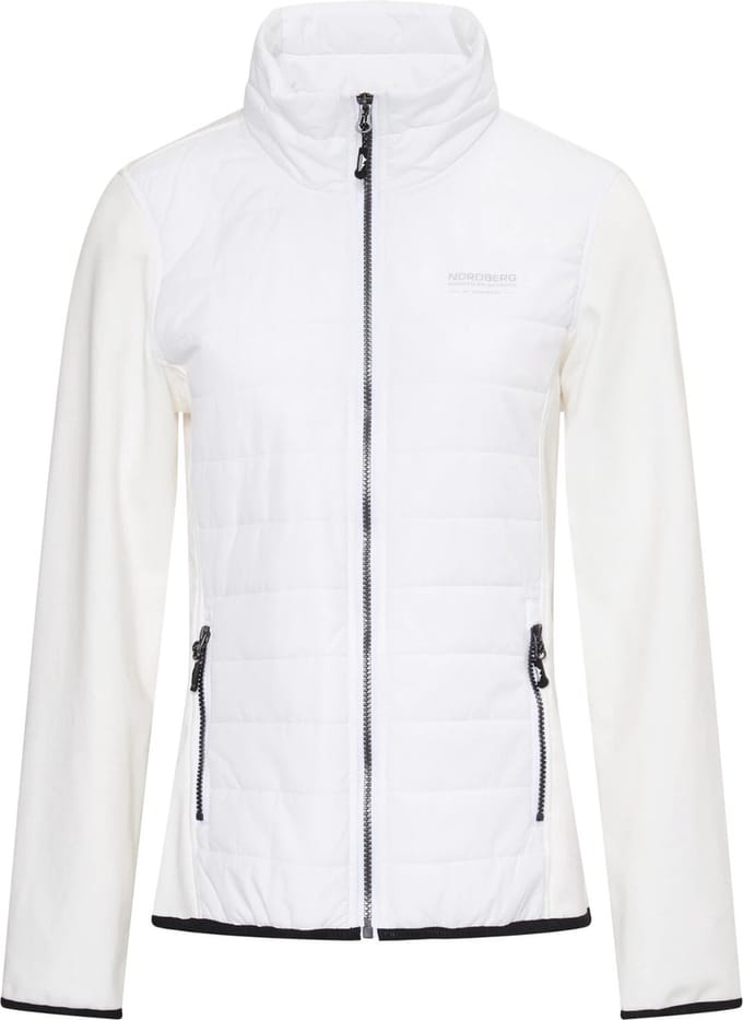 Nordberg Trine Fleece Vest Dames - White - Maat M