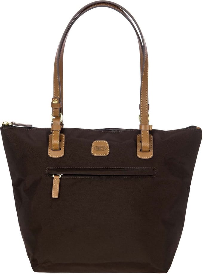 BRIC'S Handtas Schoudertas X-Bag Medium Sportina Brown Donkerbruin