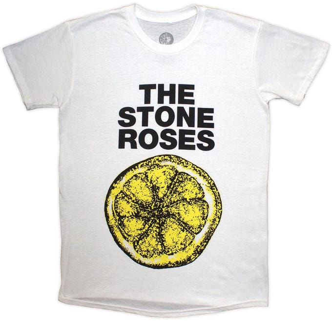 The Stone Roses - Lemon 1989 Tour Heren T-shirt - M - Wit
