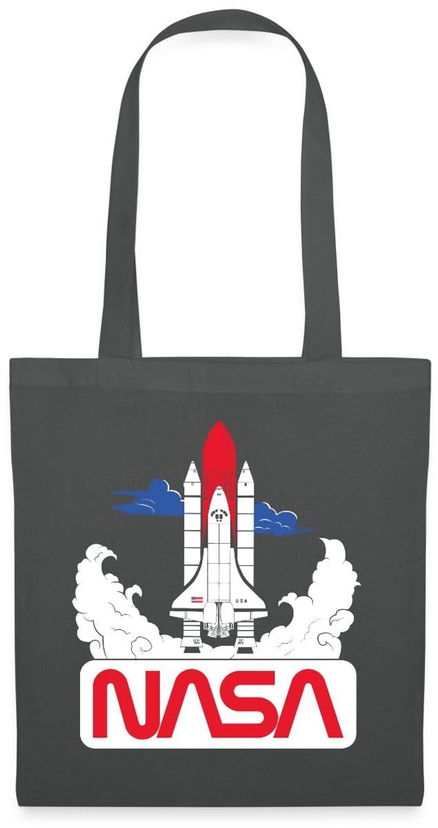 NASA Space Shuttle 3 Tas Van Stof Schoudertas