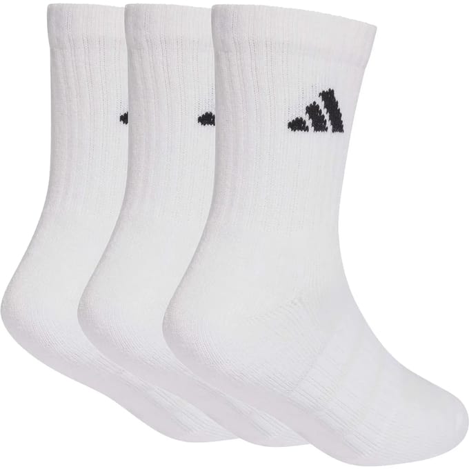 Verstevigde halflange sokken voor kinderen adidas (x3)