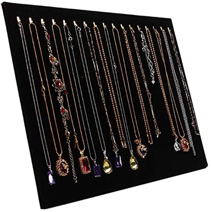 17 Haken Halsketting Display - Sieraden Organizer en Etui