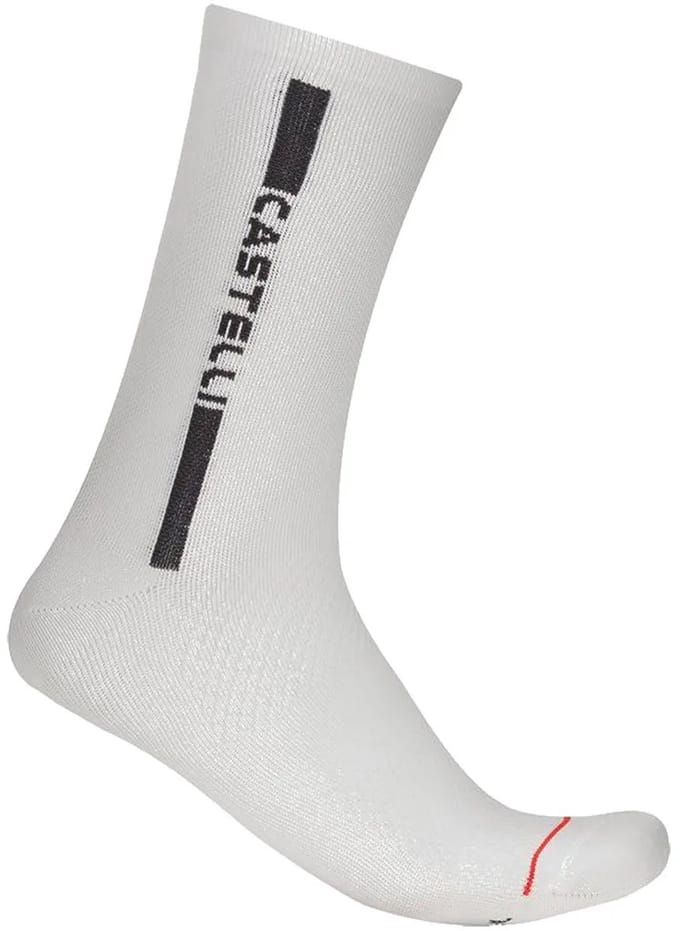 Castelli Linea Logo 15 Sokken Wit EU 35-39