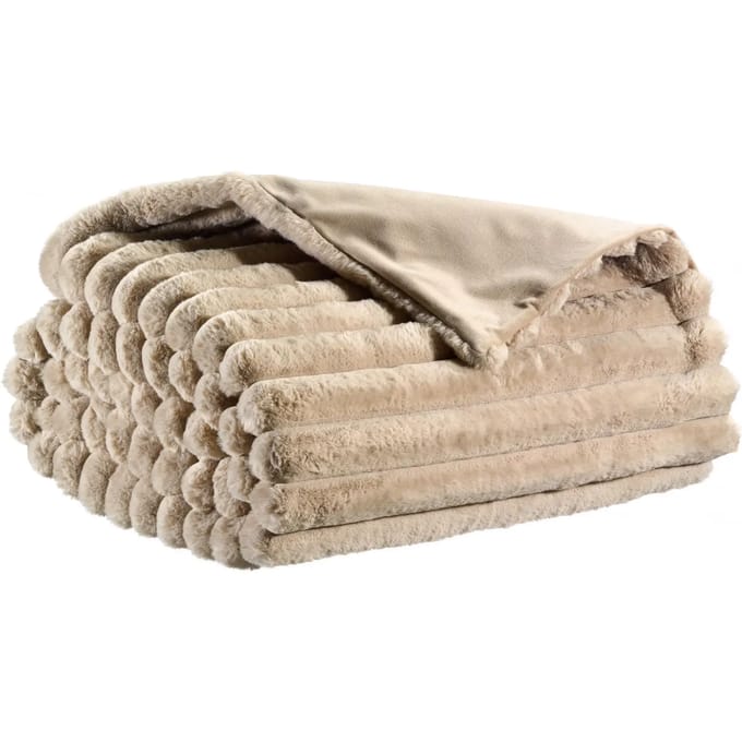 Dekentje Alice in flockfluweel - 130 x 160 cm - 100% Polyester - Merk Vivaraise