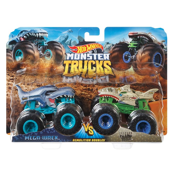 Hot Wheels Monster Trucks 1:64 2-pack - HWN67 - Rootbeer Float 2-pack Voertuigen