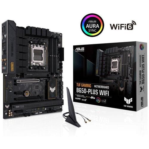 ASUS TUF GAMING B650-PLUS WIFI - Moederbord - ATX - Socket AM5 - AMD B650 - DDR5 - Realtek Audio - Realtek 2.5G LAN