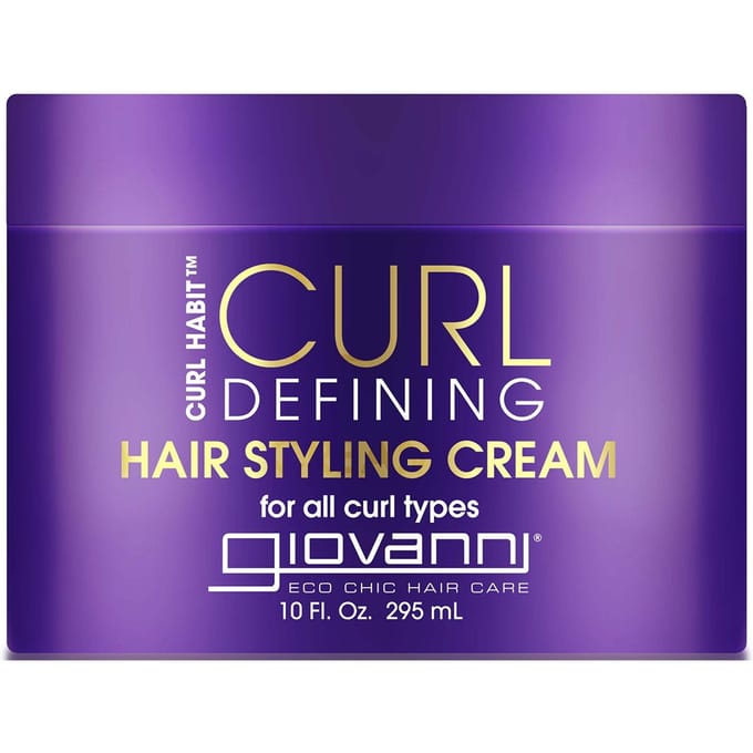 Giovanni, Curl Habit, Curl Defining Hair Styling Cream, Suitable for All Curl Types, 10 fl oz (295 ml)