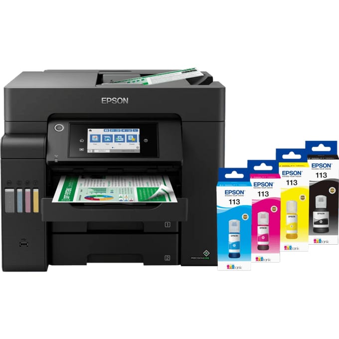 Epson EcoTank ET-5805 + 1 set extra inkt