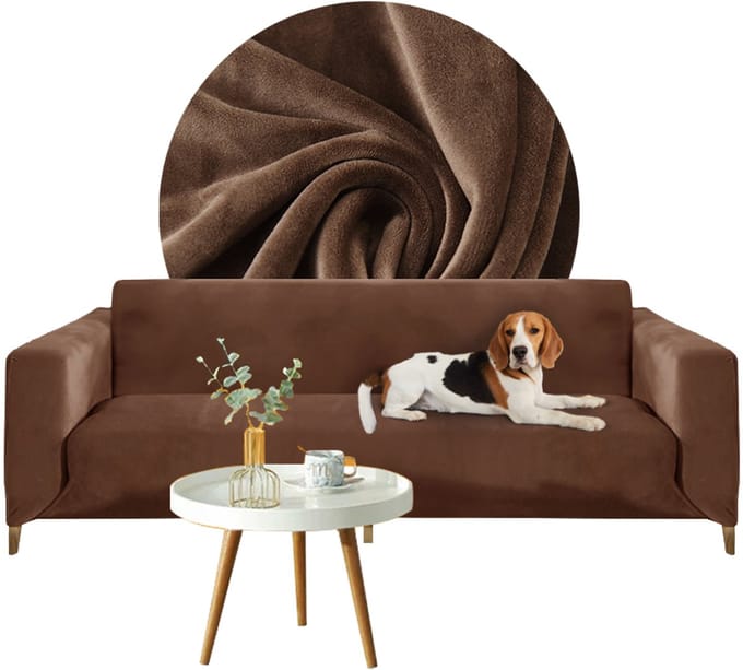 Mist Velvet Sofahoes 2-persoons (145-185cm) - Comfort & Stijl