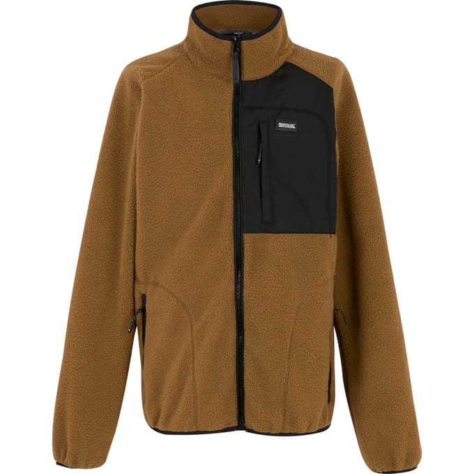 Regatta Heren Frankie Borg Fleece Jacket (Notenbruin)
