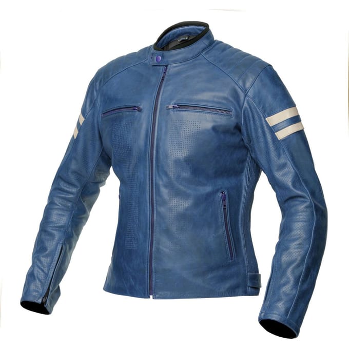 Leren motorjack SPYKE MILANO LADY 2.0 Maat 48