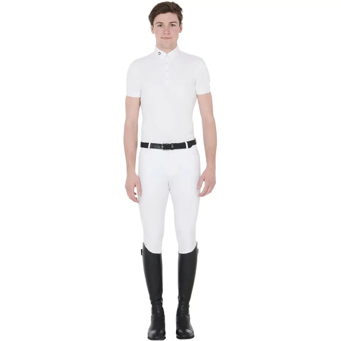 Wedstrijd rijpoloshirt van ademend materiaal Equestro
