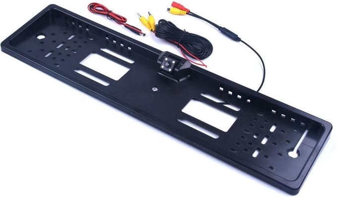 Kenteken Plaathouder met Achteruitrijcamera | 4 LED | Infrarood