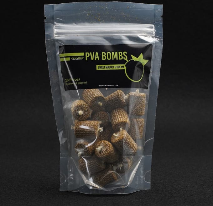 Pro Line PVA Bombs Sweet Maggot & Cream - PVA Bombs