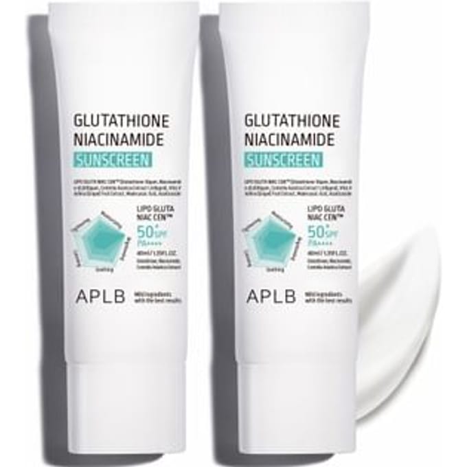 APLB - Glutathione Niacinamide Sunscreen Set 2 pcs - Zonnebrandcrème