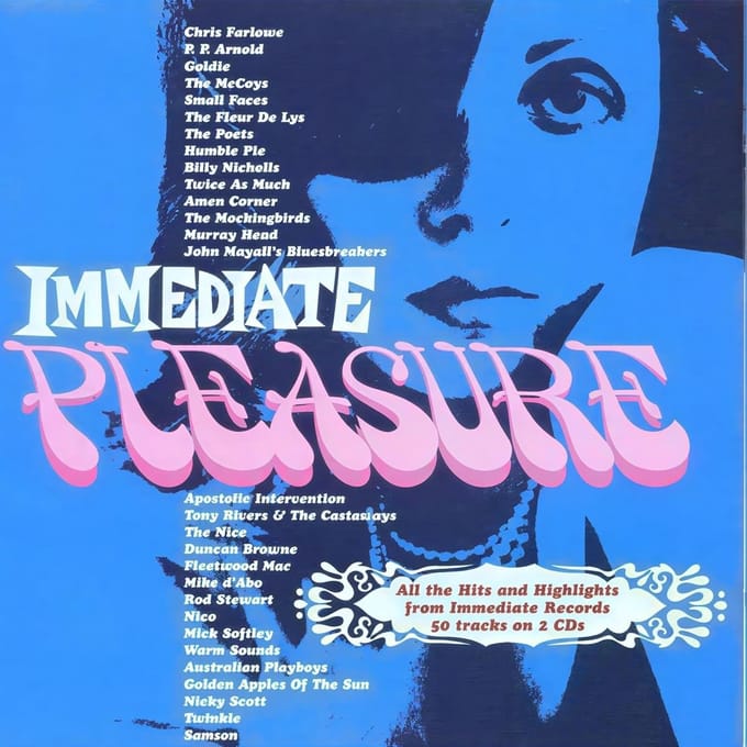 Various Artists - Immediate Pleasure (2 CD)