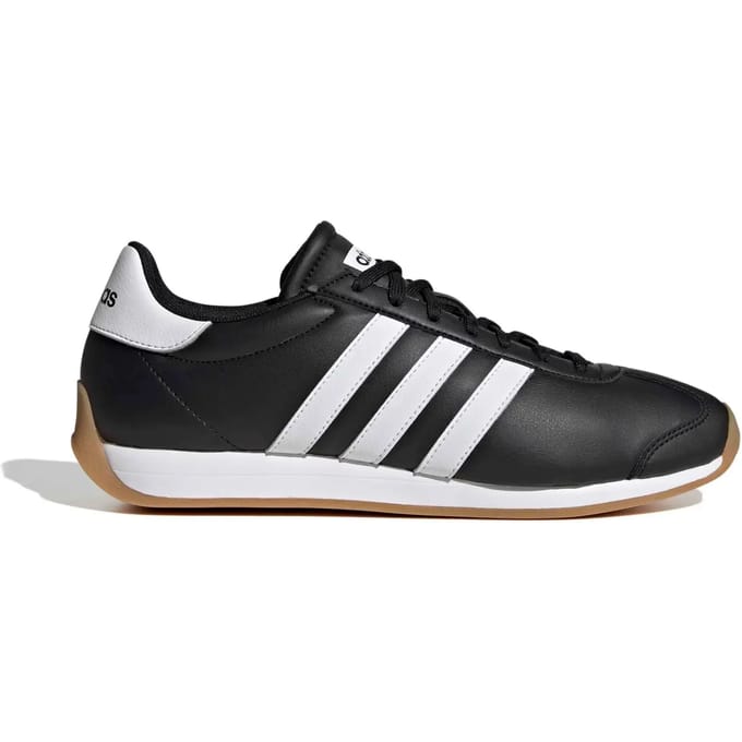 Adidas Runvista Sneakers Heren - Zwart - Maat 42 2/3 - Mesh/Synthetisch