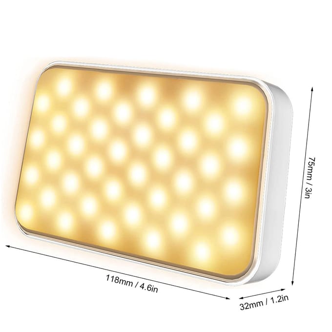 LED Campinglantaarn 10000mAh USB Oplaadbaar LED Campingtentlamp Waterbestendig Buiten zwart/grijs