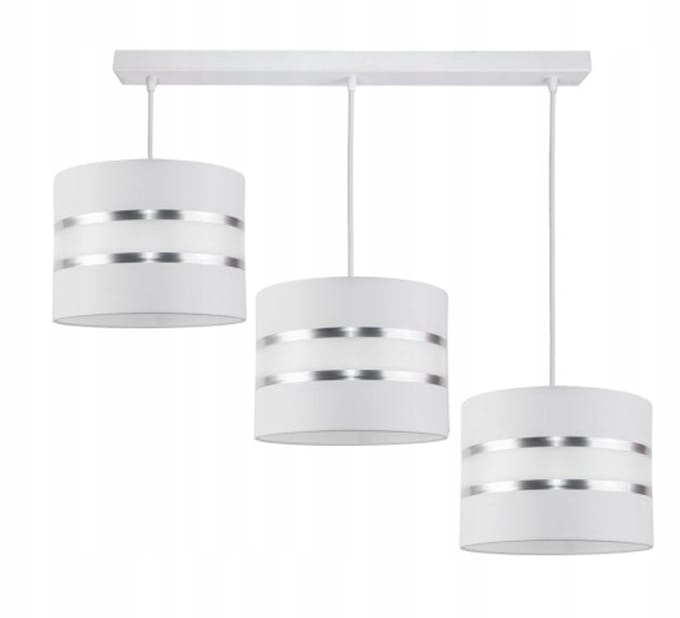 Gala Hanglamp - Stijlvolle Plafondlamp met Lampenkap in Wit