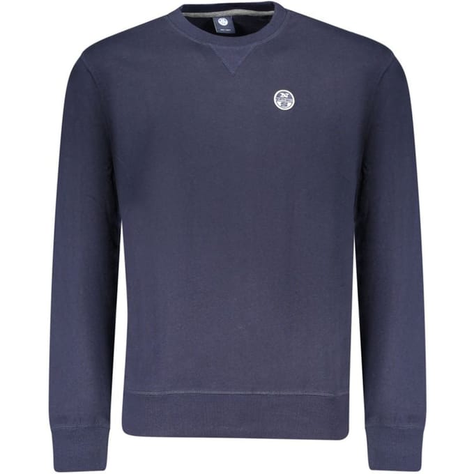 North Sails Blauwe Katoenen Heren Sweatshirt
