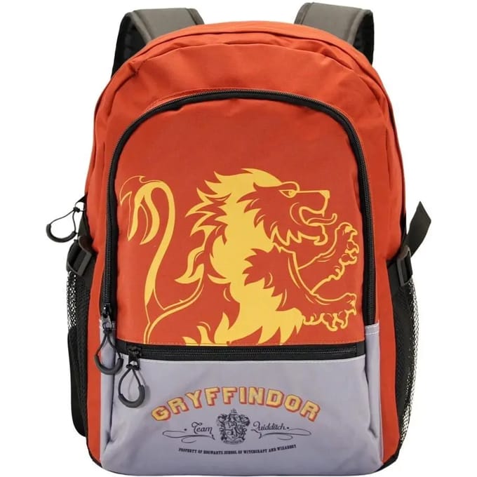 Plecak Dwukomorowy Szkolny Harry Potter Gryffindor Czerwony 31X44X18Cm