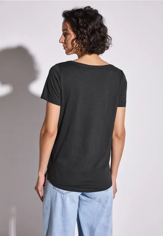 Basic Shirt in effen kleur