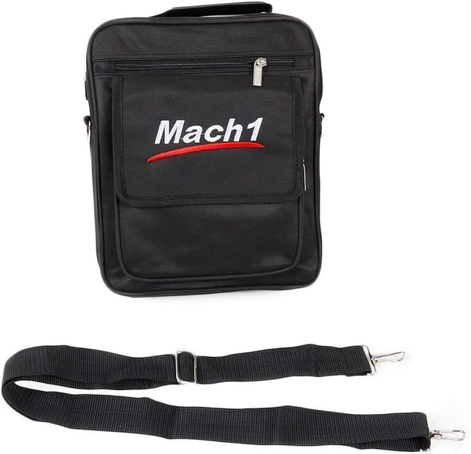 Stuur tas - Scooter tas fiets - Onderweg spullen - Scheurbestendig polyester - 25 x 30 cm - Zwart