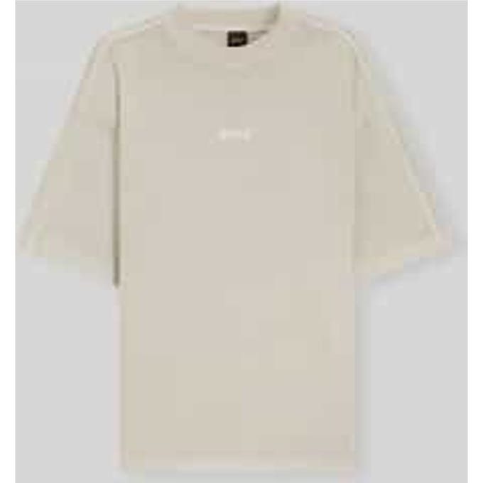 relaxed fit T-shirt van puur katoen model 'TE_TILE'
