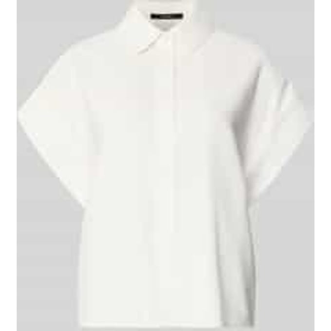boxy fit blouse van viscosemix model 'Zelya'