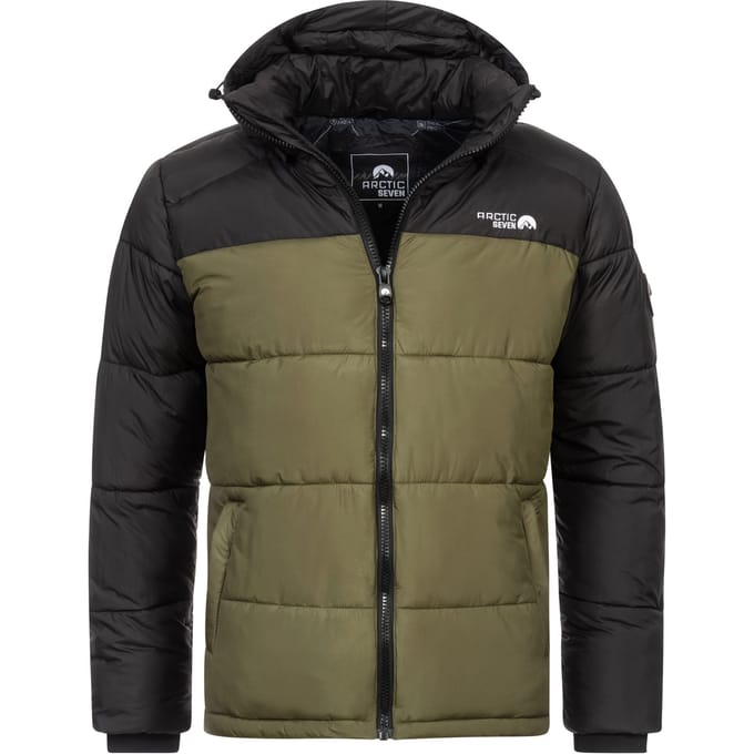 Arctic Seven Heren Winter Puffer Jas AS-333 – Warm, Sportief, Waterafstotend