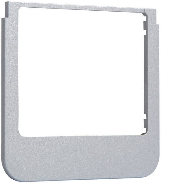 Hager Berker Design Afgerond Mat Aluminium - WD1113