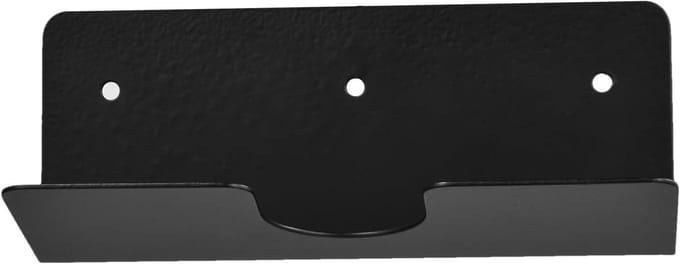 Skateboard Muurbeugel - Display Hanger - Skateboard Tonen - Zwevend Effect - 20 x 8 x 8 cm - Zwart