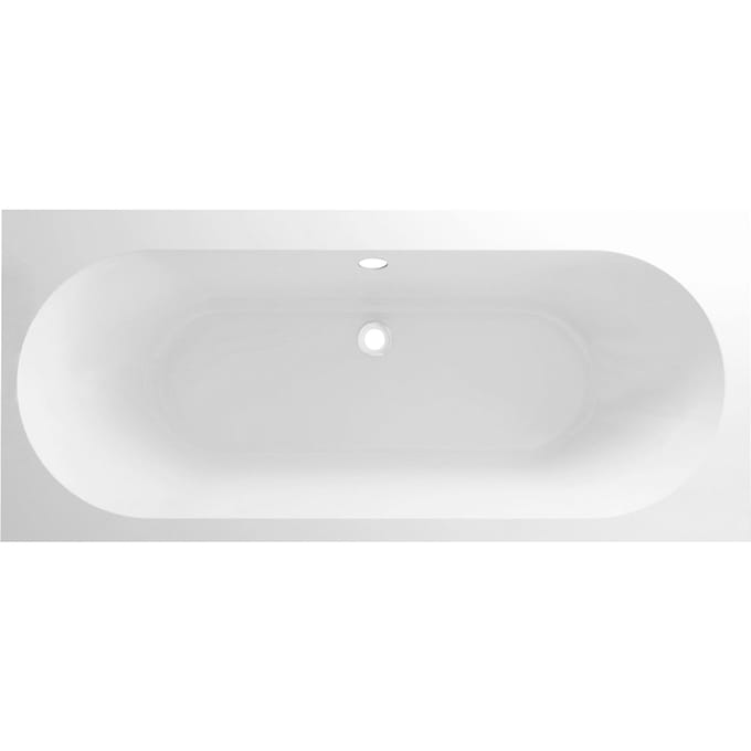 Xellanz Portus RD Inbouw Duo Ligbad 180 x 80 x 49 cm - Mat Wit