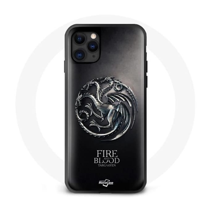 Coque - Game Of Thrones - Iphone 11 Pro Max - Rigide - Noir - Mixte
